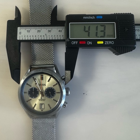 Fossil “del Rey” chronograph quartz’s 41mm - Picture 5 of 6